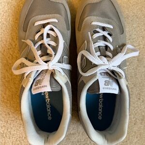 New Balance 574 Classic Gray Sneakers Size 10.5 (4E Wide)